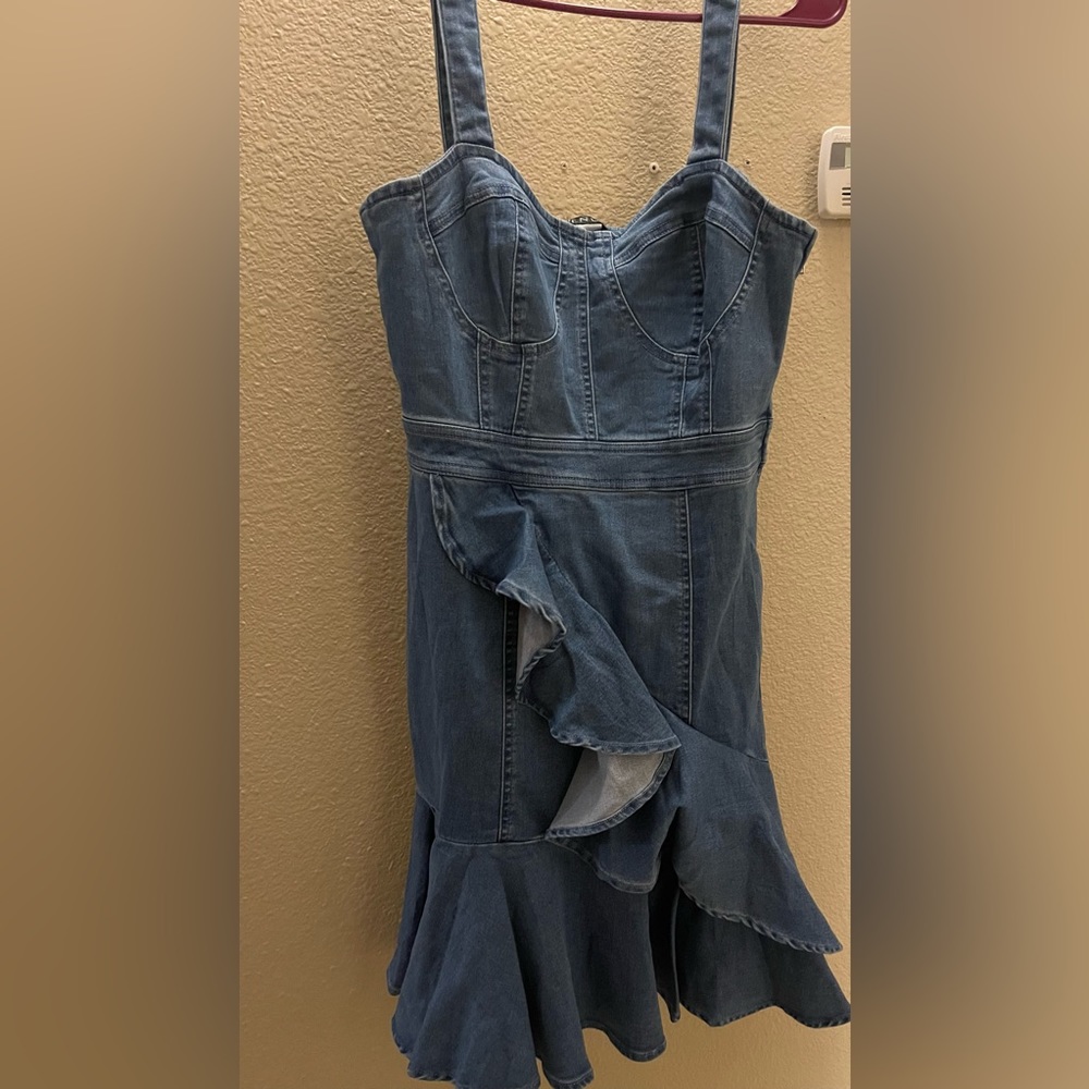 Denim dress